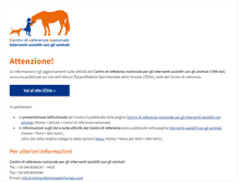 Tablet Screenshot of centroreferenzapet-therapy.it